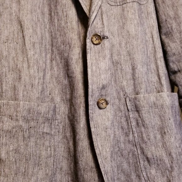 Vince Chambray Suit Blazer - Picture 5 of 8
